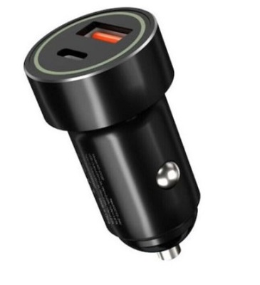 ΚΕΦΑΛΗ ΦΟΡΤΙΣΗΣ ΑΥΤ/ΤΟΥ 2xPORT PD20W TYPE-C/USB 3.0 TREQA CC-320