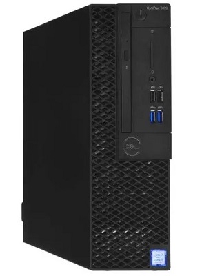 DESKTOP DELL OPTIPLEX (SFF) 3070 i5-9500 8GB RAM 256GB SSD M2 (REFURBISHED)