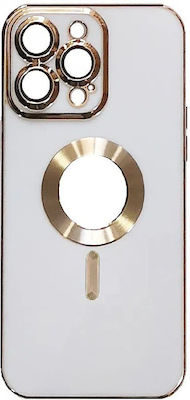 ΘΗΚΗ ΚΙΝΗΤΟΥ MAGNETIC iPHONE 13 PRO MAX ΔΙΑΦΑΝΗ/ΧΡΥΣΗ