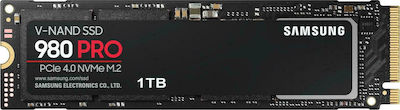 ΔΙΣΚΟΣ SSD SAMSUNG 980 PRO NVMe M.2 1TB (MZ-V8P1T0BW)
