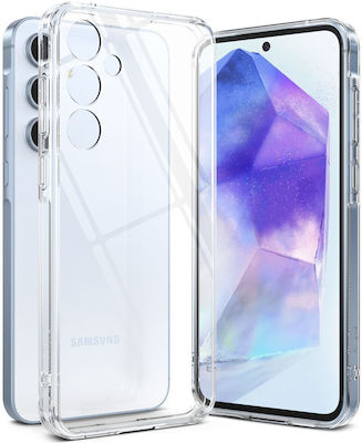 ΘΗΚΗ ΚΙΝΗΤΟΥ ΣΙΛΙΚΟΝΗ ΔΙΑΦΑΝΗ ΓΙΑ SAMSUNG A55 5G