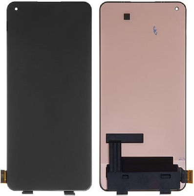 ΟΘΟΝΗ LCD ΜΕ ΜΗΧΑΝΙΣΜΟ ΑΦΗΣ ΓΙΑ XIAOMI MI 11 LITE 5G/4G BLACK (ORIGINAL)