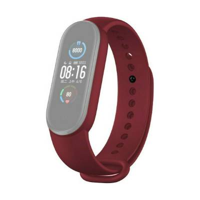 ΛΟΥΡΑΚΙ ΓΙΑ XIAOMI MI BAND 5/6/7 BORDEAUX