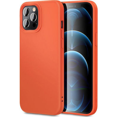 ΘΗΚΗ ΚΙΝΗΤΟΥ ΣΧΕΔΙΟ iPHONE 12 / 12 PRO ΠΟΡΤΟΚΑΛΙ