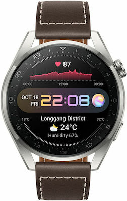 WATCH HUAWEI 3 PRO CLASSIC 48mm TITANIUM GREY
