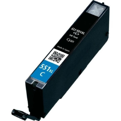ΣΥΜΒΑΤΟ ΜΕΛΑΝΙ ΓΙΑ CANON CLI-551 CYAN