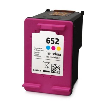 ΣΥΜΒΑΤΟ ΜΕΛΑΝΙ ΓΙΑ HP No. 652 COLOR