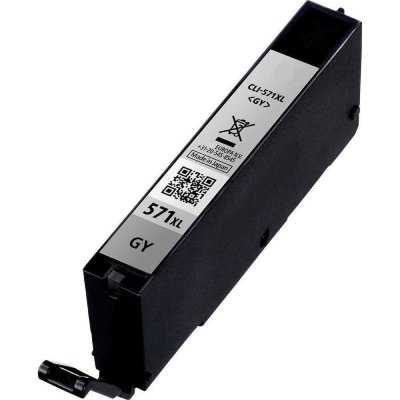 ΣΥΜΒΑΤΟ ΜΕΛΑΝΙ ΓΙΑ PIXMA 571XL GREY