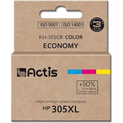ΣΥΜΒΑΤΟ ΜΕΛΑΝΙ ACTIS ΓΙΑ HP 305XL COLOUR 18ml