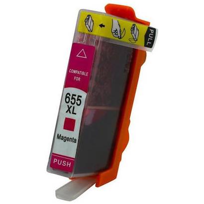ΣΥΜΒΑΤΟ ΜΕΛΑΝΙ ΓΙΑ HP No. 655XL MAGENTA INK CRTR