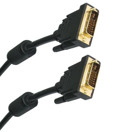 ΚΑΛΩΔΙΟ DVI(M) ΣΕ DVI(M) 18+1 1.80M BLACK (REFURBISHED)