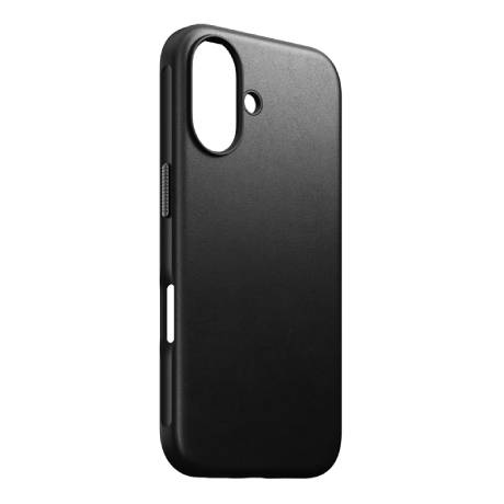 ΘΗΚΗ ΚΙΝΗΤΟΥ ΣΧΕΔΙΟ LEATHER ΜΑΥΡΗ ΓΙΑ IPHONE 16
