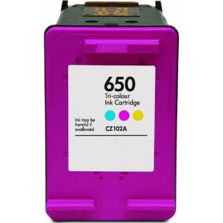 ΣΥΜΒΑΤΟ ΜΕΛΑΝΙ ΓΙΑ HP 650 COLOR