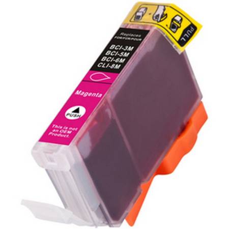 ΣΥΜΒΑΤΟ ΜΕΛΑΝΙ ΓΙΑ PIXMA CLI8 MAGENTA