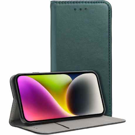 ΘΗΚΗ ΚΙΝΗΤΟΥ BOOK ΠΡΑΣΙΝΗ ΓΙΑ SAMSUNG S24 ULTRA