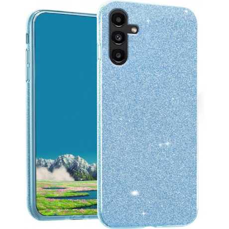 ΘΗΚΗ ΚΙΝΗΤΟΥ GLITER ΜΠΛΕ ΓΙΑ SAMSUNG A54 5G