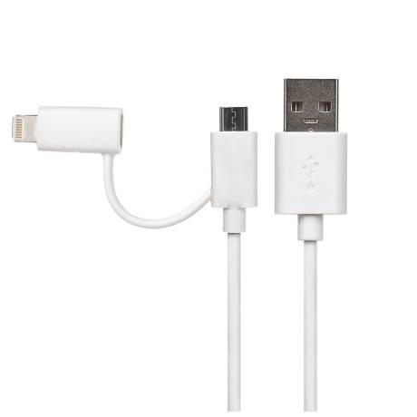 ΚΑΛΩΔΙΟ ΦΟΡΤΙΣΗΣ USB ΣΕ MICRO USB ΚΑΙ ΑΝΤΑΠΤΟΡΑ MICRO USB ΣΕ LIGHTNING