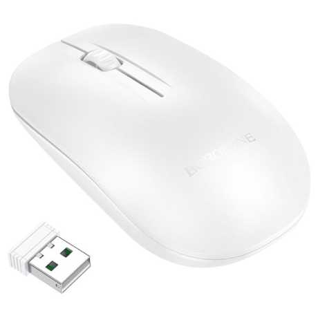 ΠΟΝΤΙΚΙ ΑΣΥΡΜΑΤΟ BOROFONE BG14 2.4G ΛΕΥΚΟ