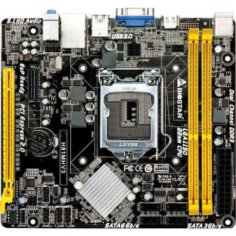 MOTHERBOARD BIOSTAR H81MHV3 3.0 H81 RETAIL