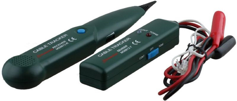 TESTER ΚΑΛΩΔΙΩΝ LAN-ΤΗΛΕΦΩΝΙΚΩΝ ΜΕ ΓΕΝΝΗΤΡΙΑ ΣΗΜΑΤΟΣ LCD MS6812A MGL MASTECH