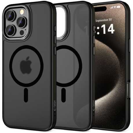 ΘΗΚΗ ΚΙΝΗΤΟΥ MAGNETIC iPHONE 16 PRO MAX ΜΑΥΡΗ
