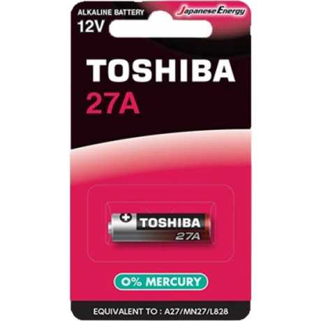 ΜΠΑΤΑΡΙΑ ΑΛΚΑΛΙΚΗ 27A 12V TOSHIBA (A27/MN27/L828)