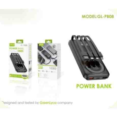 POWER BANK 10.000MAH GREEN LYCA GL-PB08