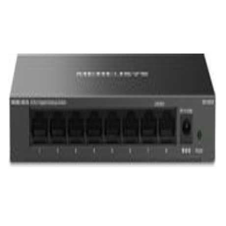 SWITCH ΔΙΚΤΥΟΥ 8 PORT MERCUSYS MS108GS 10/100/1000Mbps ΜΑΥΡΟ
