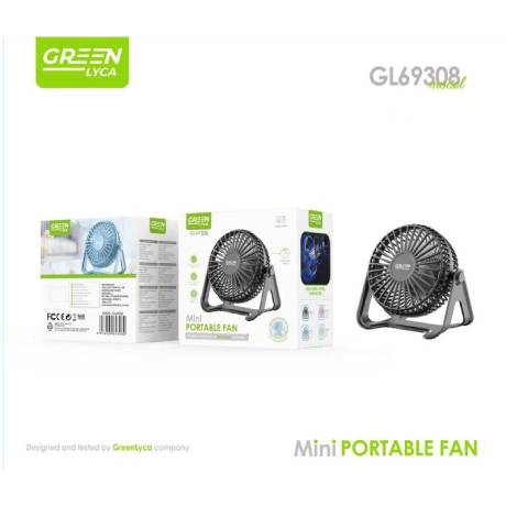 ΑΝΕΜΙΣΤΗΡΑΣ ΕΠΙΤΡΑΠΕΖΙΟΣ MINI GREEN LYCA GL69308 PINK