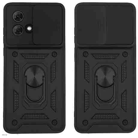 ΘΗΚΗ ΚΙΝΗΤΟΥ ARMOR ΜΑΥΡΗ ΓΙΑ MOTOROLA MOTO G84