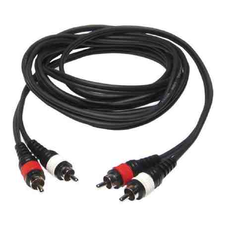 ΚΑΛΩΔΙΟ ΗΧΟΥ HILEC 2xRCA (M) ΣΕ 2xJM (M) 1.5m