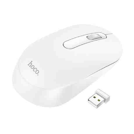 ΠΟΝΤΙΚΙ ΑΣΥΡΜΑΤΟ HOCO GM14 12000DPI 2.4G WHITE
