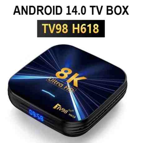 SMART TV BOX 8K MORTAL ALLWINNER H618 ANDROID 13.0 4GB+64G WIFI 6