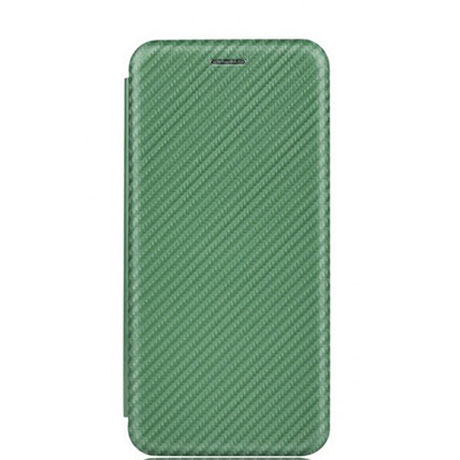 ΘΗΚΗ ΚΙΝΗΤΟΥ CARBON BOOK ΠΡΑΣΙΝΗ ΓΙΑ IPHONE 13 PRO
