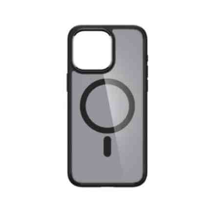 ΘΗΚΗ ΚΙΝΗΤΟΥ ΤΥΠΟΥ MAGSAFE ΗΜΙΔΙΑΦΑΝΗ ΜΑΥΡΗ ΓΙΑ iPHONE 14 PLUS