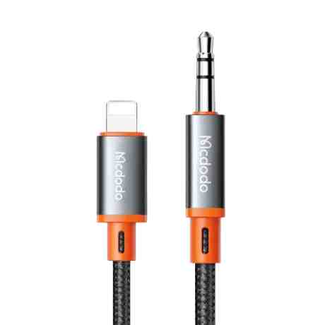 ΚΑΛΩΔΙΟ LIGHTNING (M) ΣΕ 3.5 JACK (M) MACDODO CA-078 1.2m