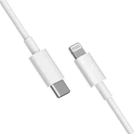ΚΑΛΩΔΙΟ ΦΟΡΤΙΣΗΣ TYPE-C ΣΕ LIGHTNING ΛΕΥΚΟ (BULK)