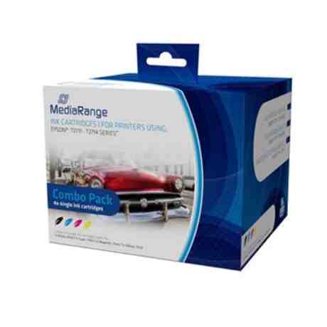 ΣΥΜΒΑΤΟ ΣΕΤ ΜΕΛΑΝΙΑ MEDIARANGE ΓΙΑ EPSON T2711-T2714 MULTIPACK