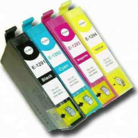 ΣΥΜΒΑΤΟ ΣΕΤ ΜΕΛΑΝΙΑ ΓΙΑ EPSON T1291-T1294 MULTIPACK