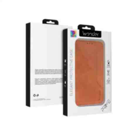 ΘΗΚΗ ΚΙΝΗΤΟΥ BOOK WONDER PRIME ΚΑΦΕ ΓΙΑ SAMSUNG A56 5G