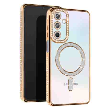 ΘΗΚΗ ΚΙΝΗΤΟΥ DIAMOND MAGSAFE ΧΡΥΣΗ ΓΙΑ SAMSUNG A56