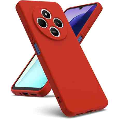 ΘΗΚΗ ΚΙΝΗΤΟΥ ΣΧΕΔΙΟ ΚΟΚΚΙΝΗ ΓΙΑ XIAOMI REDMI NOTE 14 PRO – POCO X7