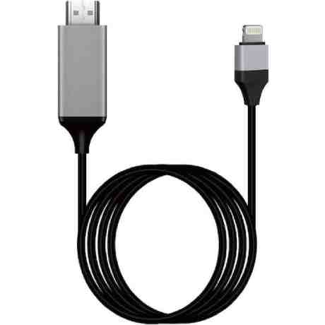 ΚΑΛΩΔΙΟ LIGHTNING ΣΕ HDMI PLUG AND PLAY GREEN LYCA G-1357 2M