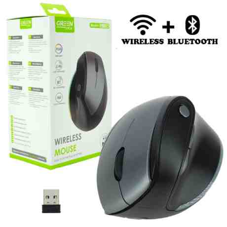 ΠΟΝΤΙΚΙ ΑΣΥΡΜΑΤΟ GREEN LYCA G-1136 ERGONOMIC BLACK