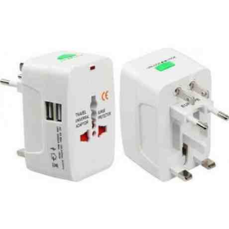 ΠΡΙΖΑ EU TRAVEL ADAPTOR 2xUSB 1000mA