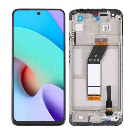 ΟΘΟΝΗ LCD ΜΕ ΜΗΧΑΝΙΣΜΟ ΑΦΗΣ ΓΙΑ XIAOMI REDMI NOTE 11 4G BLACK 2201117TY