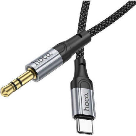 ΚΑΛΩΔΙΟ LIGHTNING (M) ΣΕ 3.5 JACK (M) HOCO UPA26 1m