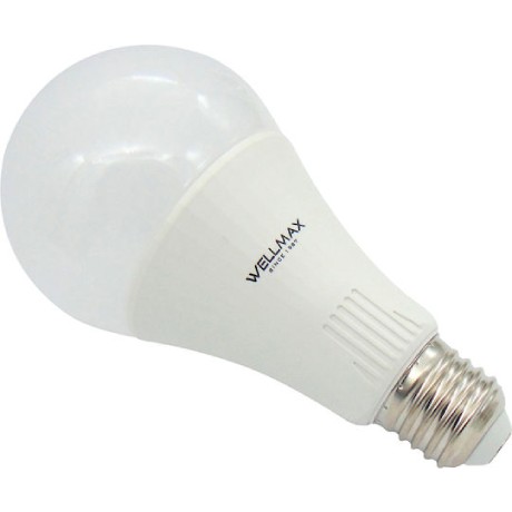 ΛΑΜΠΑ LED A80 E27 23W 2380LM 230° 6500Κ DAY LIGHT WELLMAX