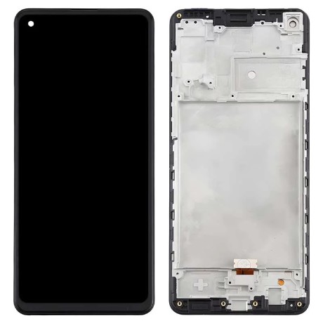 ΟΘΟΝΗ LCD ΓΙΑ SAMSUNG A21-A21S/A217F BLACK OEM