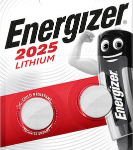 ΜΠΑΤΑΡΙΑ ΚΟΥΜΠΙ CR2025 ENERGIZER (2τεμ)